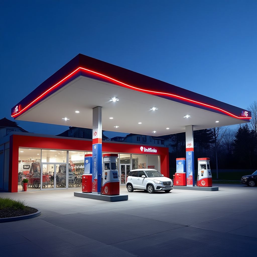 Surtidor de combustible premium YPF Infinia